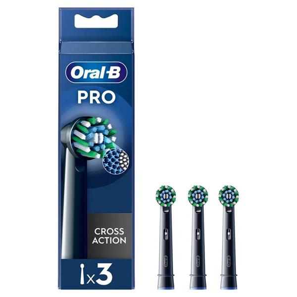 ORALB PW REFILL CROSS BLACK3PZ