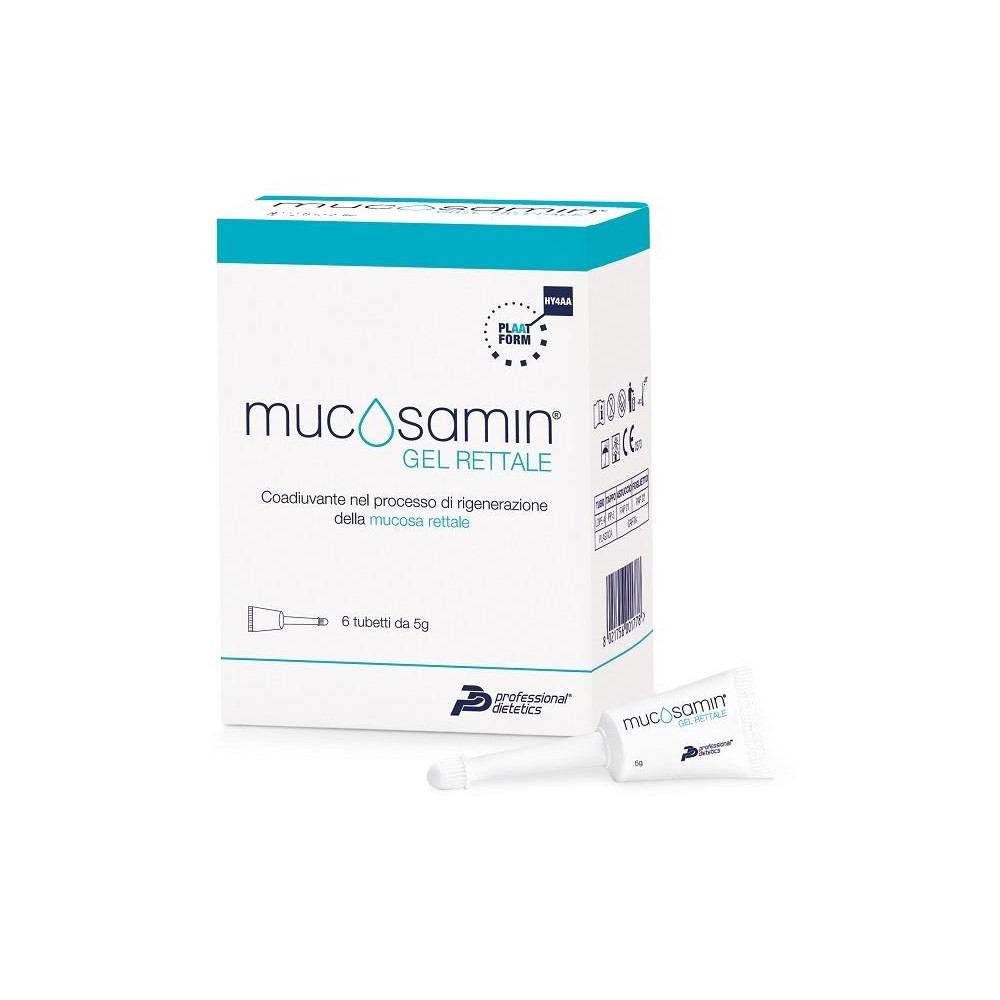 MUCOSAMIN GEL RETTALE 6X5G