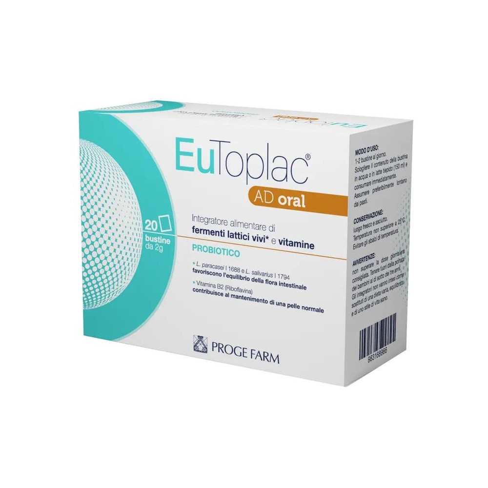 EUTOPLAC AD ORAL 20BUST