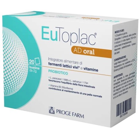 EUTOPLAC AD ORAL 20BUST