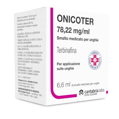 ONICOTER%SMALTO MED 1FL 6,6ML