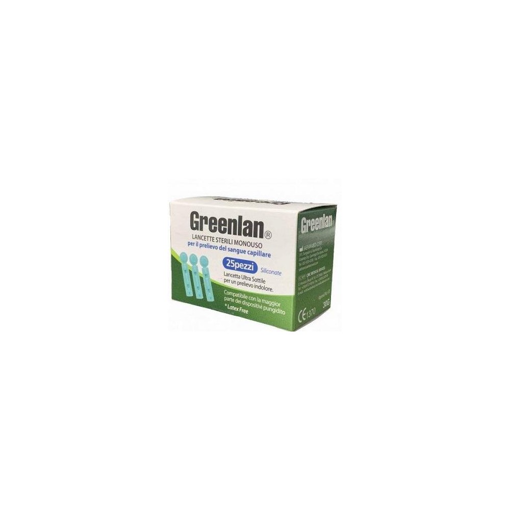 GREENLAN LANCETTE 25PZ