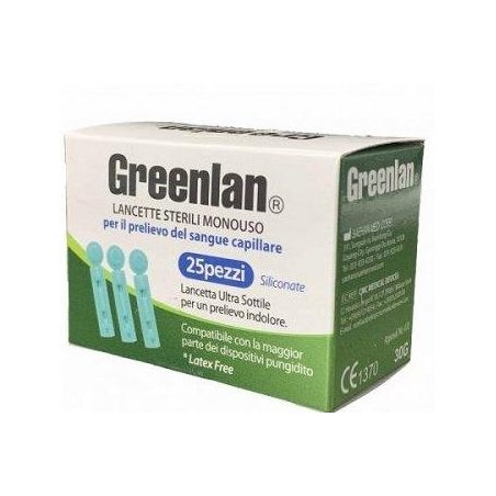 GREENLAN LANCETTE 25PZ