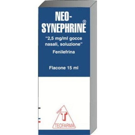 NEOSYNEPHRINE%GTT 15ML2,5MG/ML
