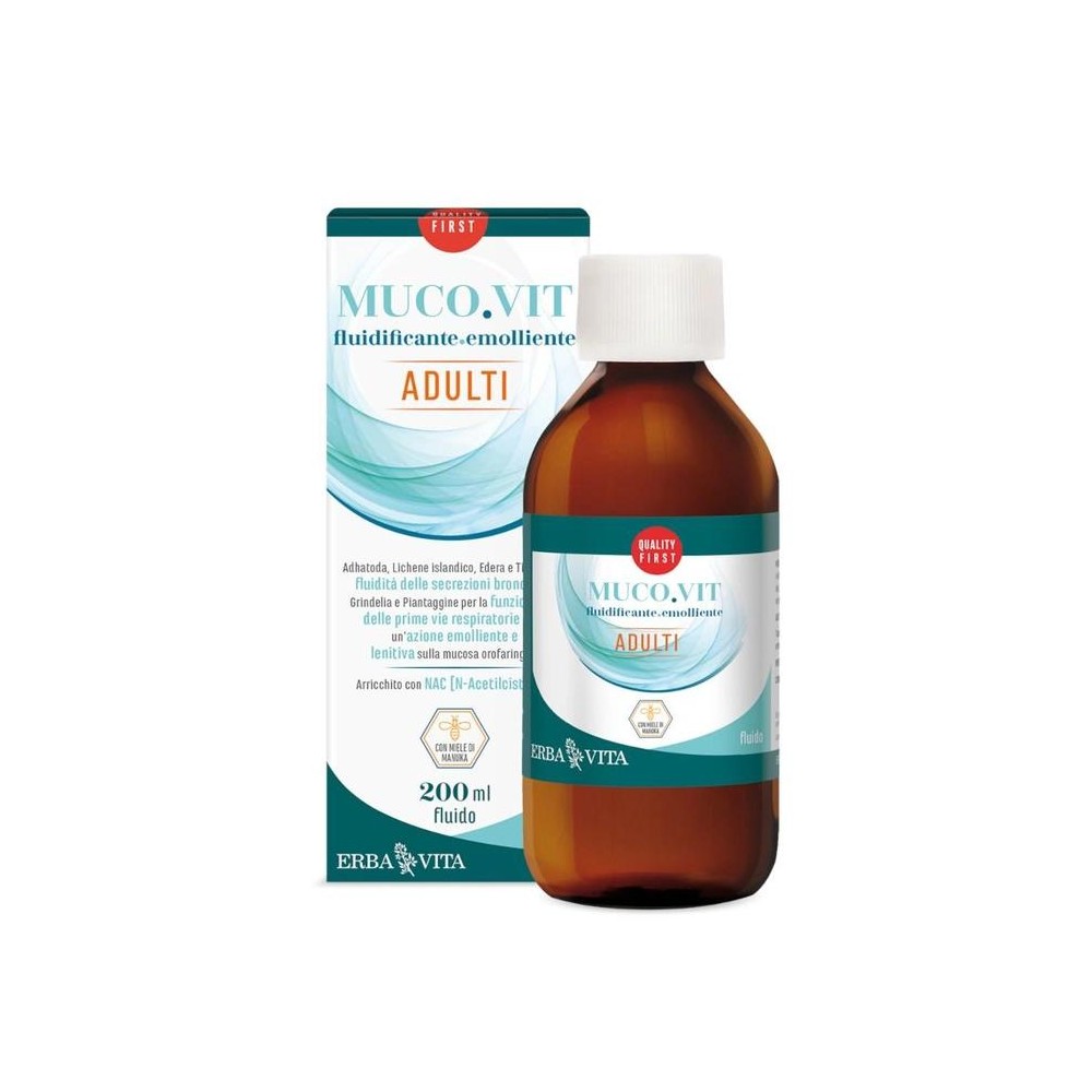 MUCOVIT FLUIDO ADULTI 200ML