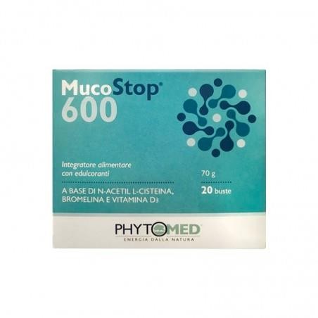 MUCOSTOP 600MG 20BUST