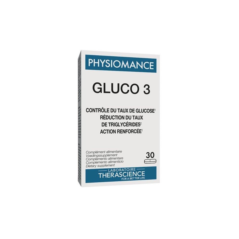 PHYSIOMANCE GLUCO 3 30CPR