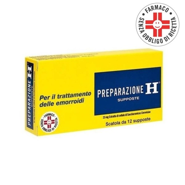 PREPARAZIONE H%12SUPP 23MG