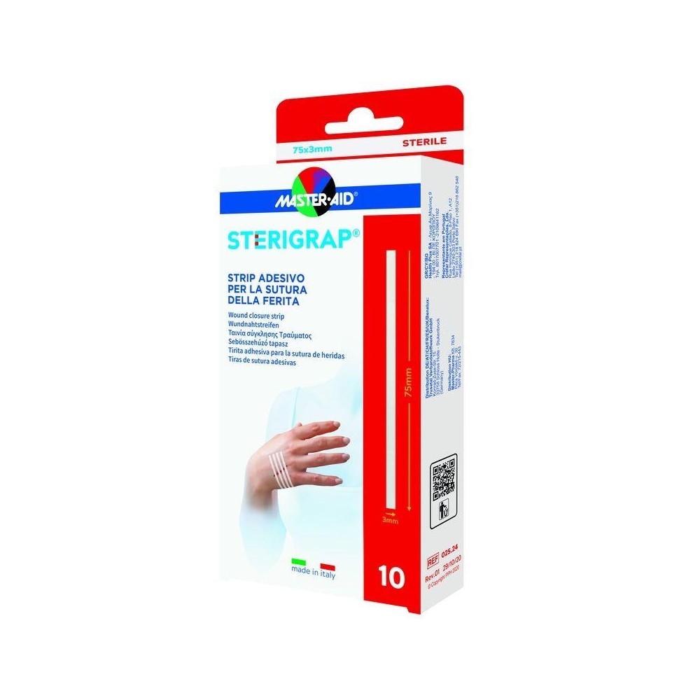 M-AID STERIGRAP STRIP AD75X3MM