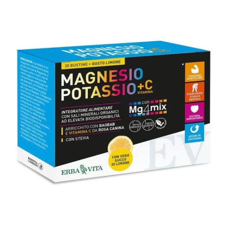 MAGNESIO POTASSIO +C VIT LIM