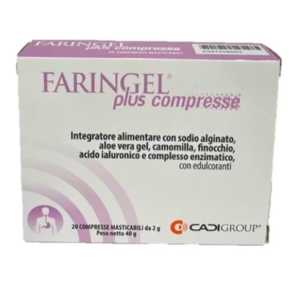 FARINGEL PLUS 20CPR MASTIC