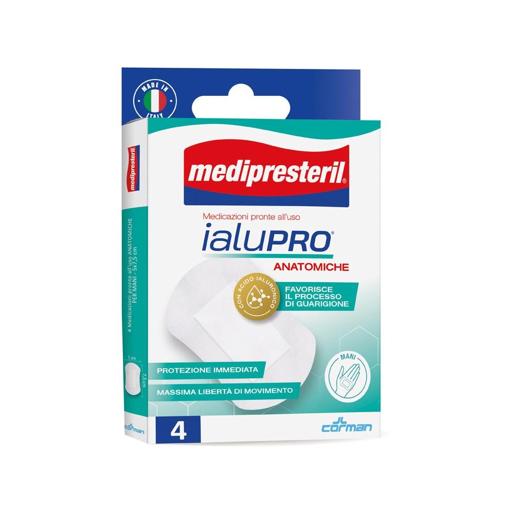 MEDIPRESTERIL IALUPRO MANI 4PZ