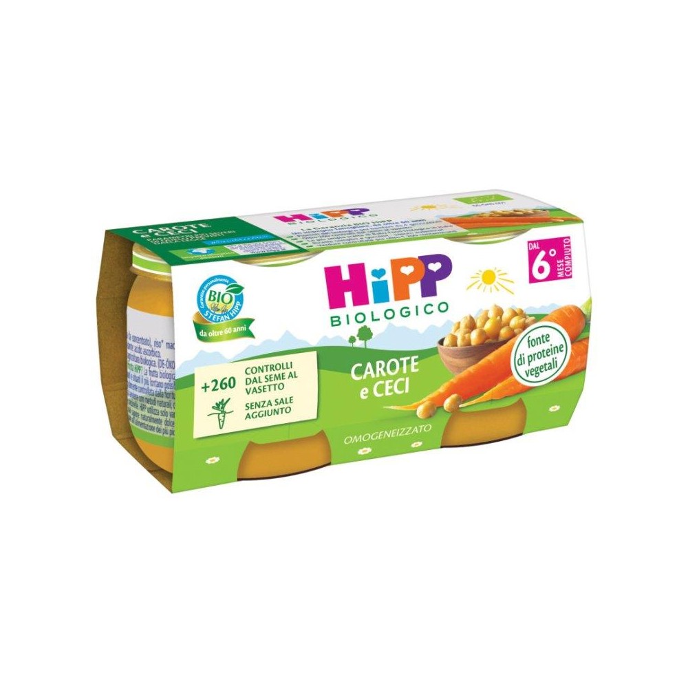 HIPP BIO OMOG CAROTE/CECI2X80G