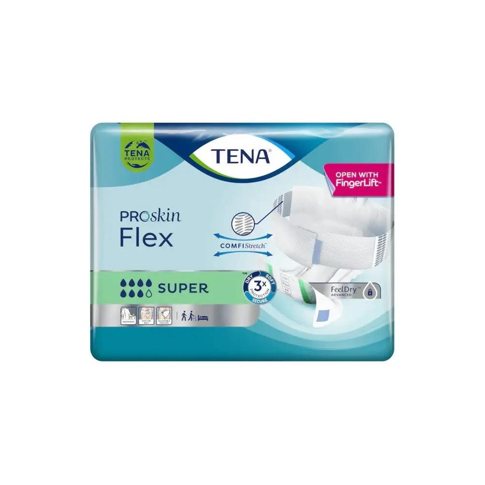 TENA FLEX SUPER S 30PZ