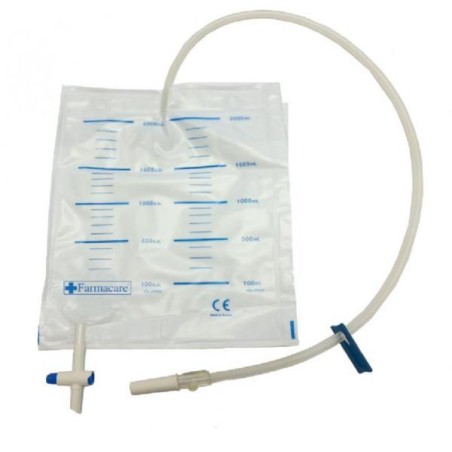 SACCA URINA GAMBA 750ML 10 10P