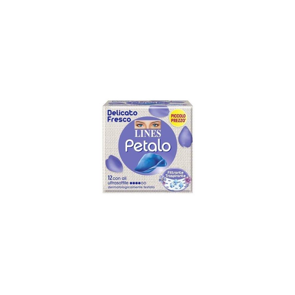 LINES PETALO BLU C/ALI 12PZ