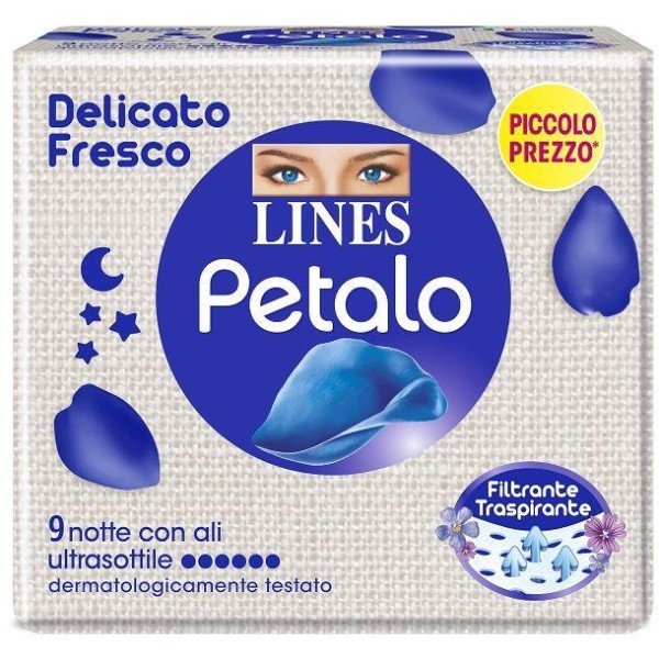 LINES PETALO BLU NOTTE 9PZ