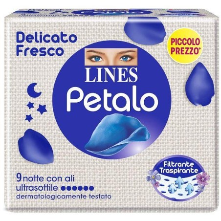 LINES PETALO BLU NOTTE 9PZ