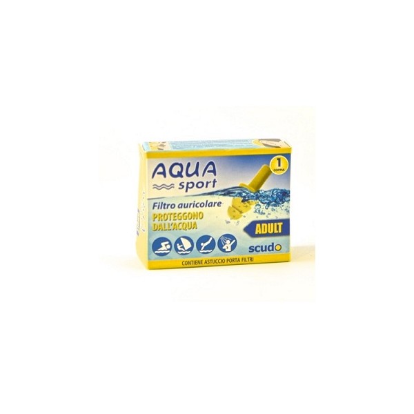 EARPLUG SCUDO AQUASPORT AD 2PZ