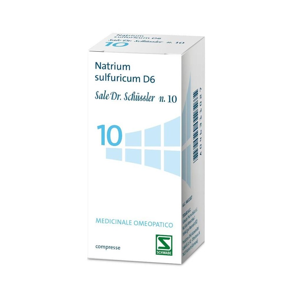 SALE DR SCHUSSLER N.10NASU%200