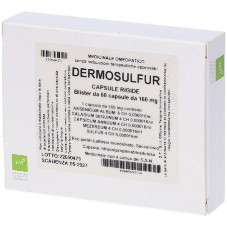 DERMOSULFUR COMPOSTO 60CPS
