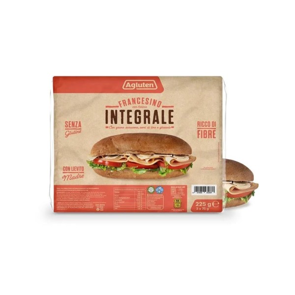 AGLUTEN FRANCESINO INTEGR 225G