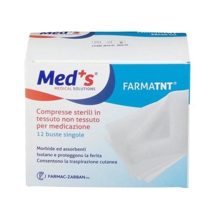 GARZA MEDS TNT 10X10CM 12PZ PO