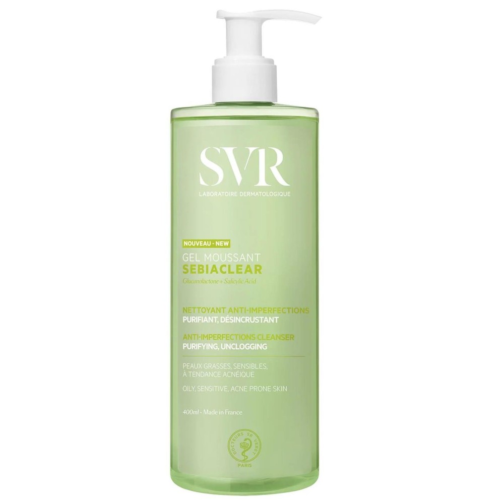 SEBIACLEAR GEL MOUSSANT 400ML