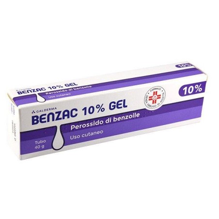 BENZAC%GEL 40G 10%
