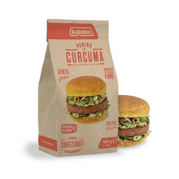 AGLUTEN PANINO CURCUMA 160G