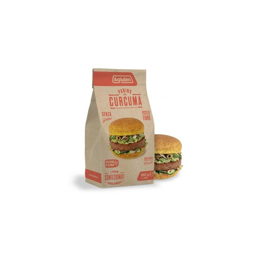 AGLUTEN PANINO CURCUMA 160G