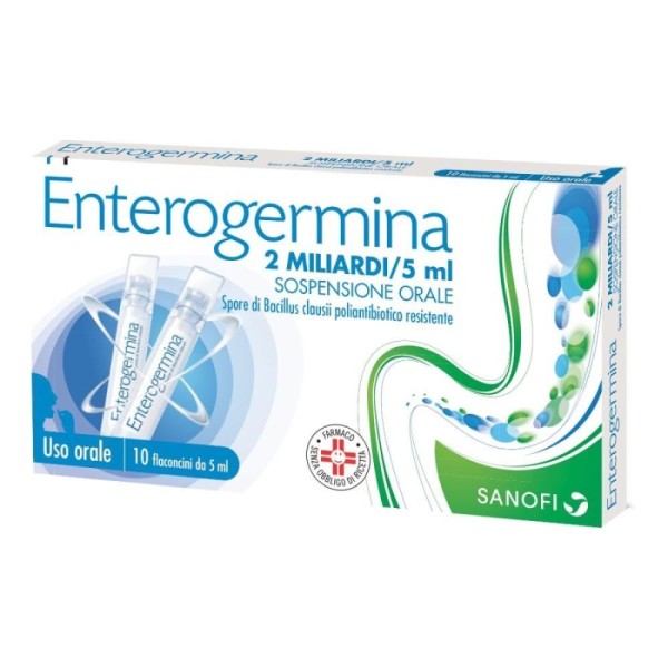 ENTEROGERMINA%OS 10FL 2MLD/5ML