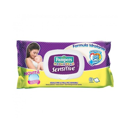PAMPERS SALV SENSIT ALOE RIC63