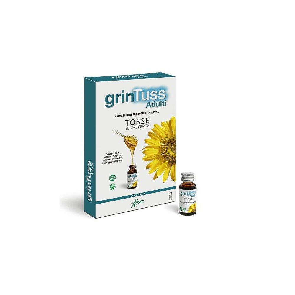 GRINTUSS ADULTI SCIROPPO 12FL