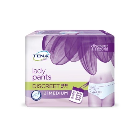 TENA SILHOUETTE BLANC M 12PZ