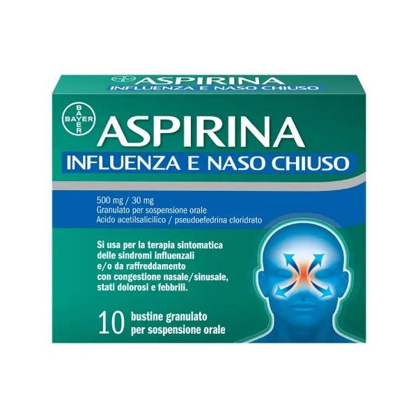 ASPIRINA INFLUENZA E NASO C%10