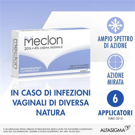 MECLON%CREMA VAG 30G 20%+4%+6A