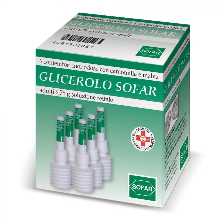 GLICEROLO SOFAR%6CONT 6,75G