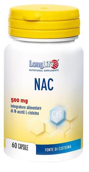 LONGLIFE NAC 600MG 60CPS