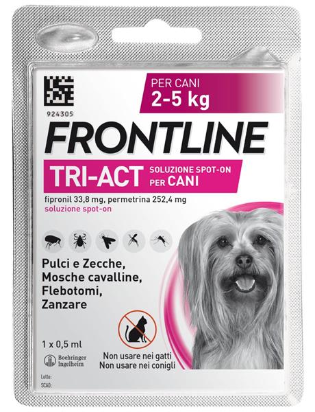 FRONTLINE TRI-ACT%1PIP 2-5KG