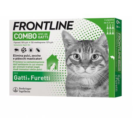 FRONTLINE COMBO%6PIP GATTI/FUR