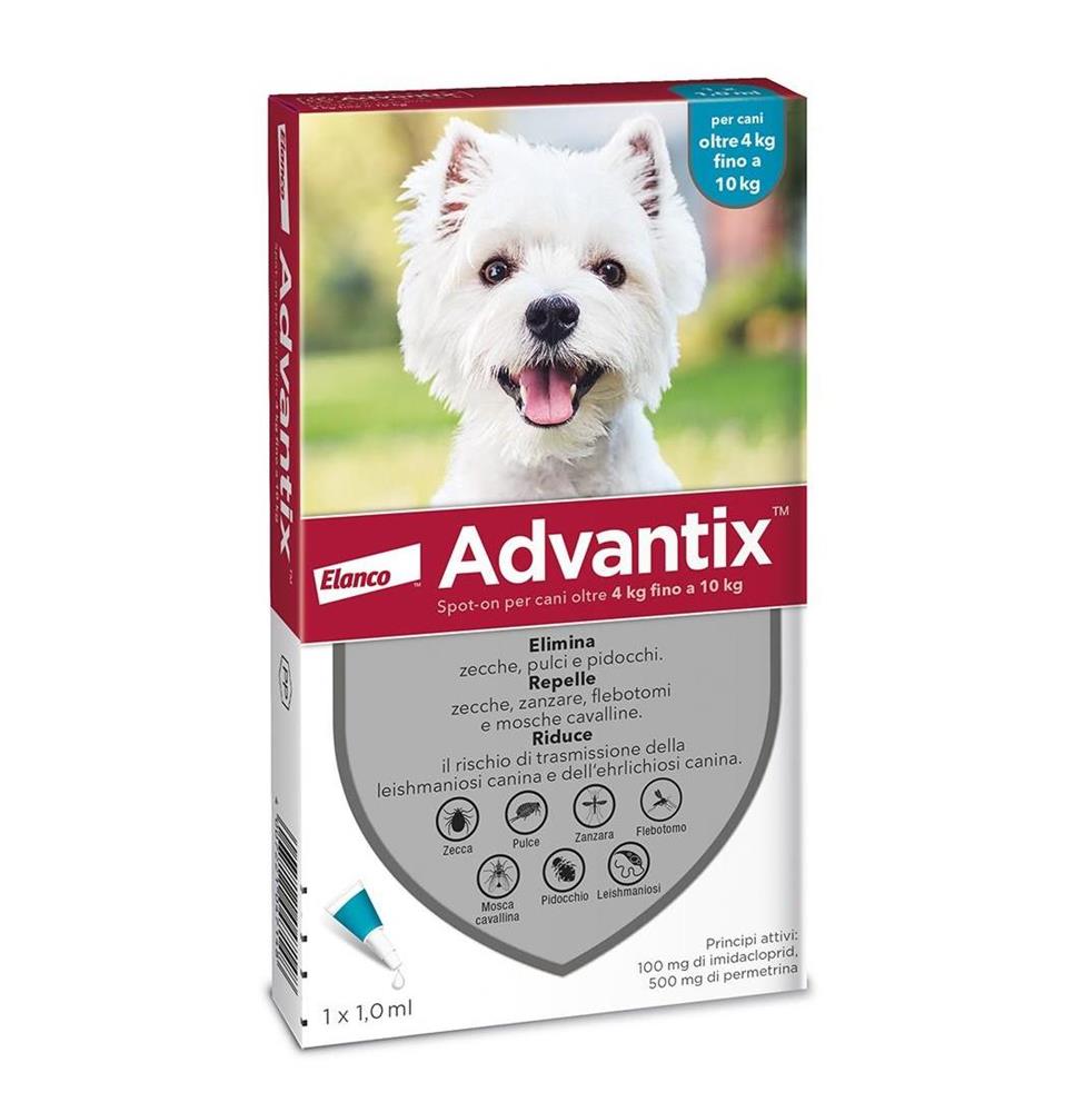 ADVANTIX SPOT ON%1PIP 4-10KG