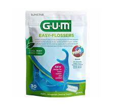 GUM EASY FLOSSERS FORCELLA30PZ