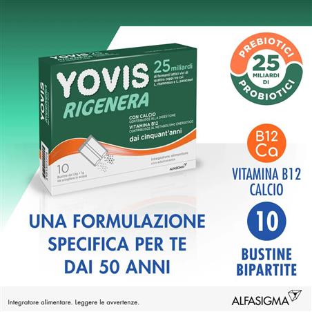 YOVIS RIGENERA 50+ 10BUST