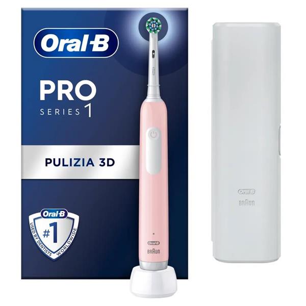 ORALB PRO 1 ROSA SPAZZ ELET+TC