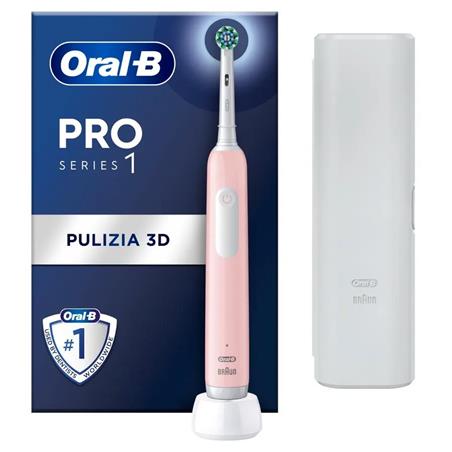 ORALB PRO 1 ROSA SPAZZ ELET+TC