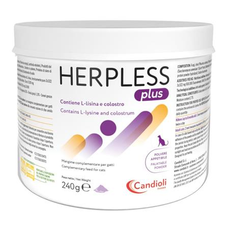 HERPLESS PLUS POLVERE 240G