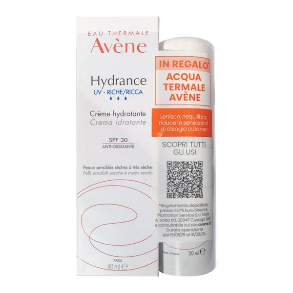 AVENE HYDRANCE CR RIC UV+ACQ T