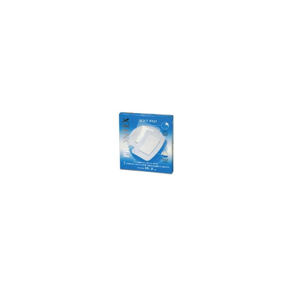 GARZA PRONTEX SOFT 10X8CM 6PZ