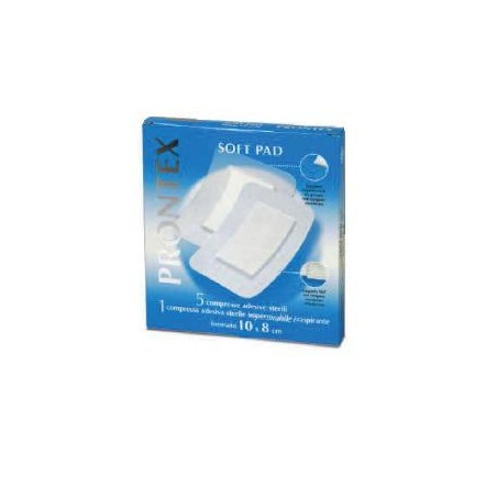 GARZA PRONTEX SOFT 10X8CM 6PZ